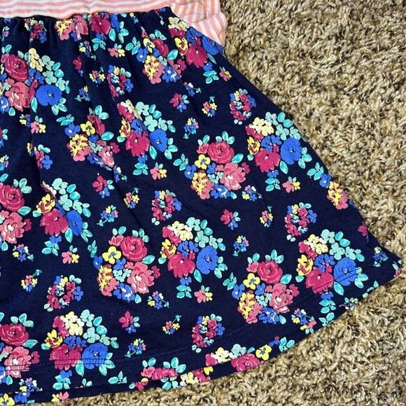 Adventure Wear by Copper Key Girls 2T Multicolor Floral Short Sleeve Dress - Picture 8 of 12